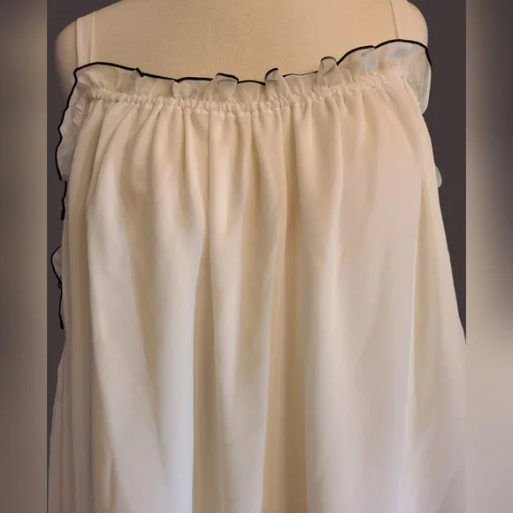 NWT Ryegrass size 3X white blouse - Picture 2 of 14